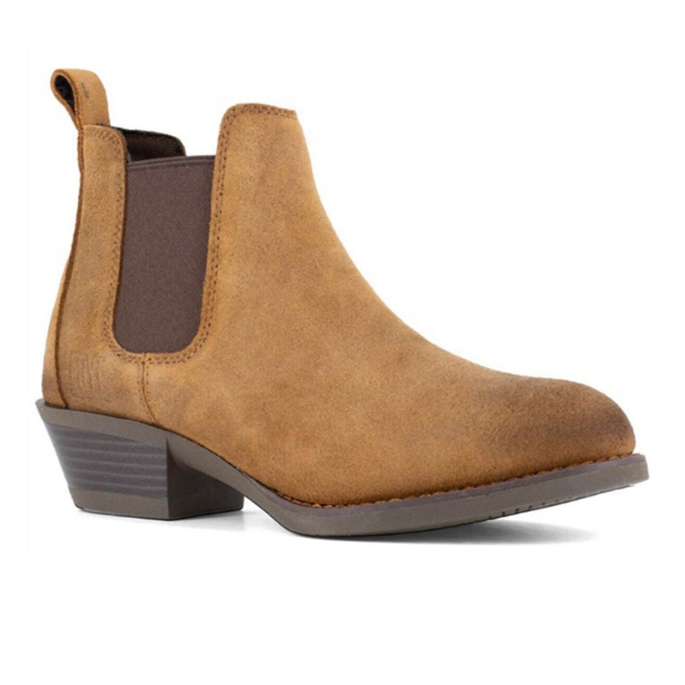 Women's Steel Toe Chelsea Boots